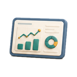 3D progress dashboard and learner reports